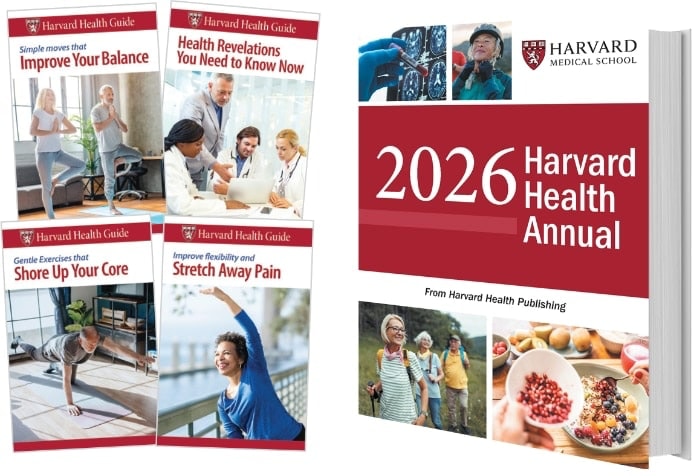 Harvard Health Annual and 4 FREE gifts